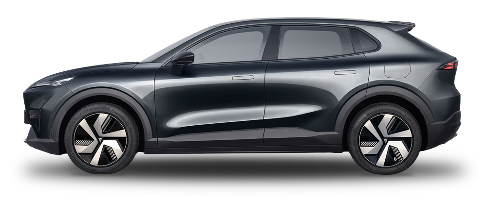 Deepal S05 in Black Side View